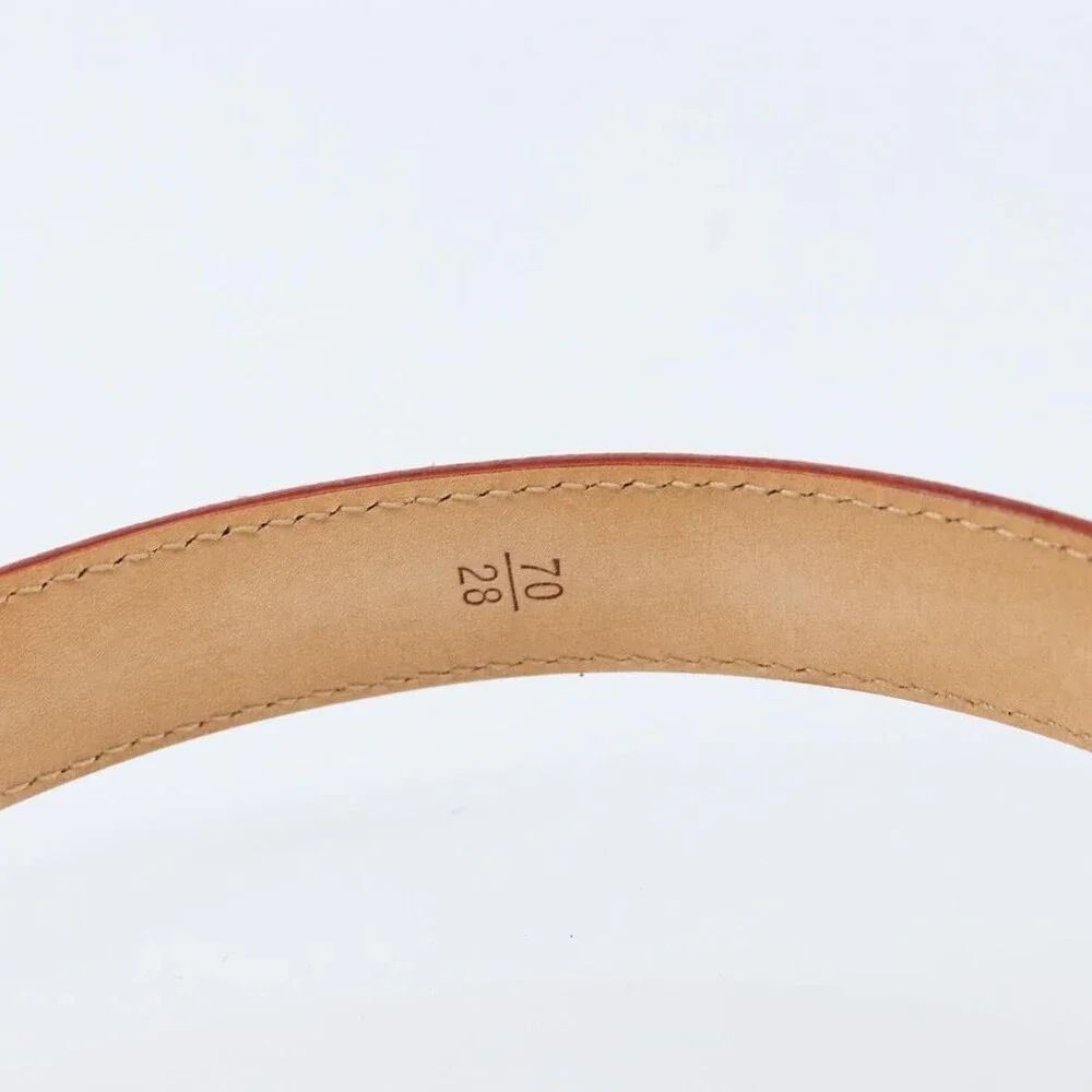 Louis Vuitton Monogram Cherry Blossom Ceinture Belt Brown